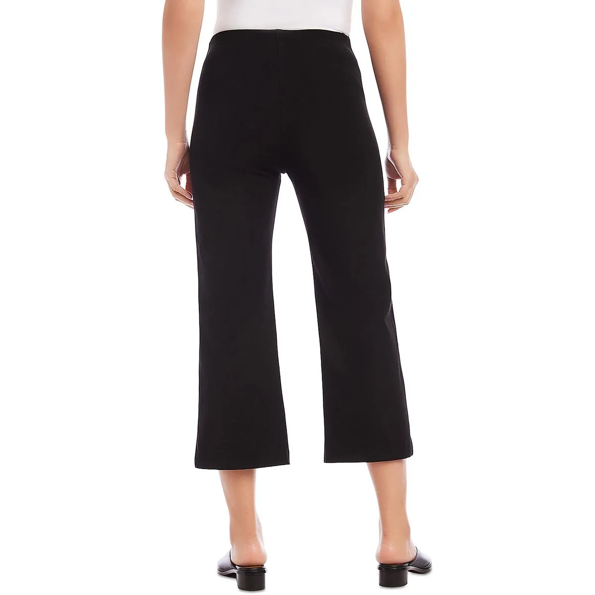 Presley Womens High Rise Work Wear Cropped Pants