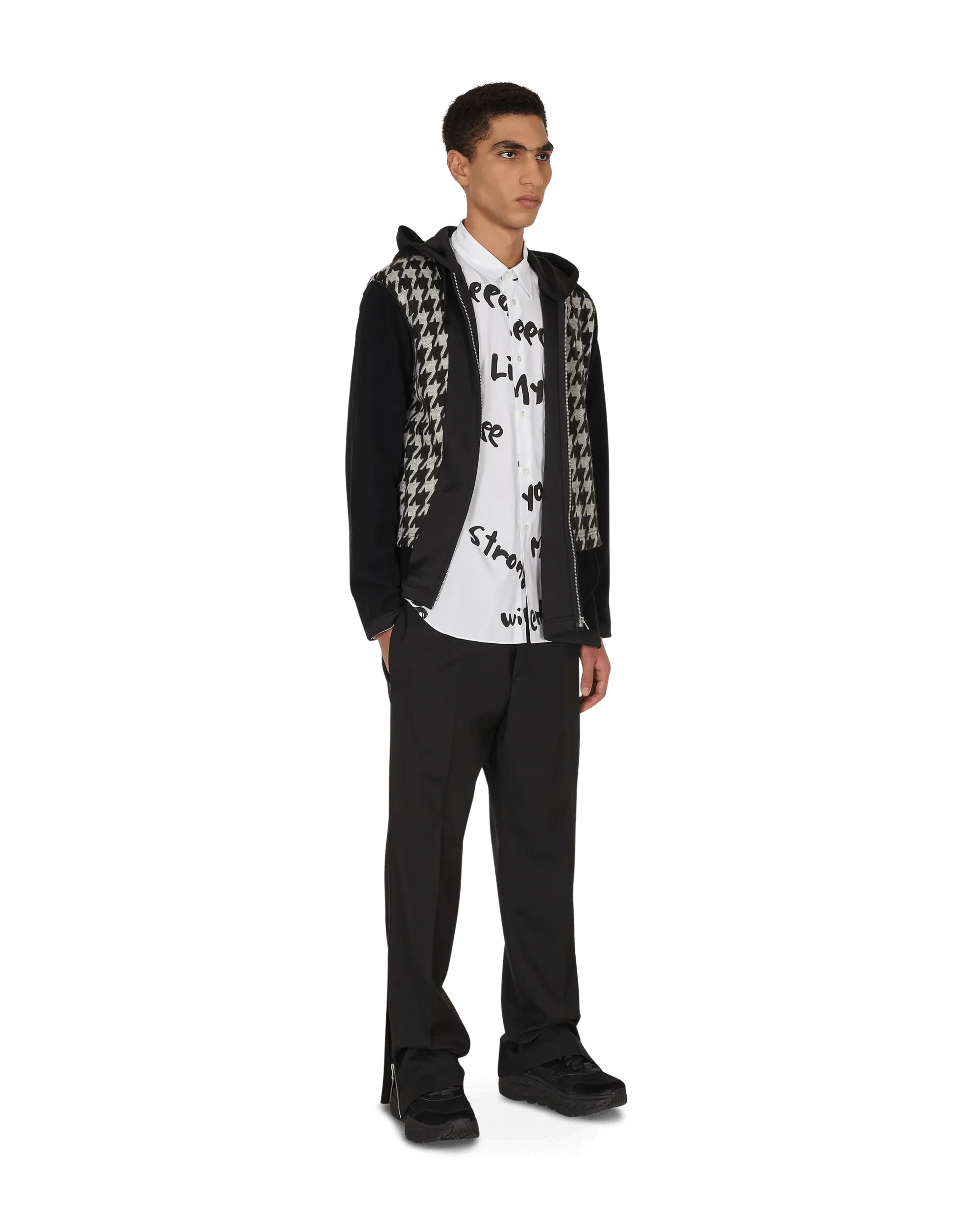 Printed Shirt White