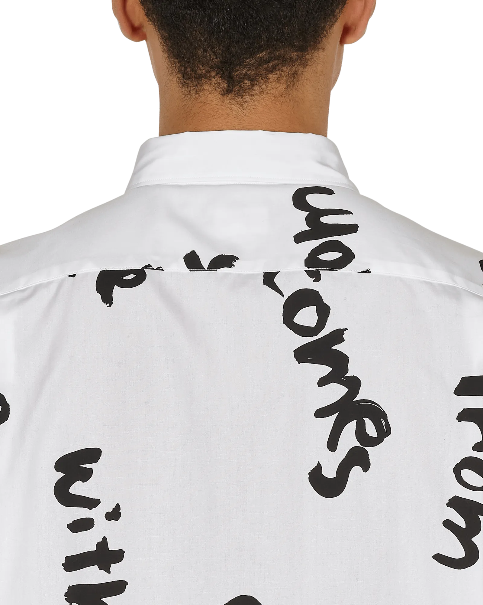 Printed Shirt White