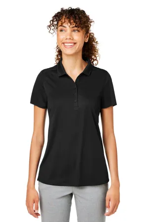 Puma Womens Gamer Moisture Wicking Short Sleeve Polo Shirt - Black - Closeout