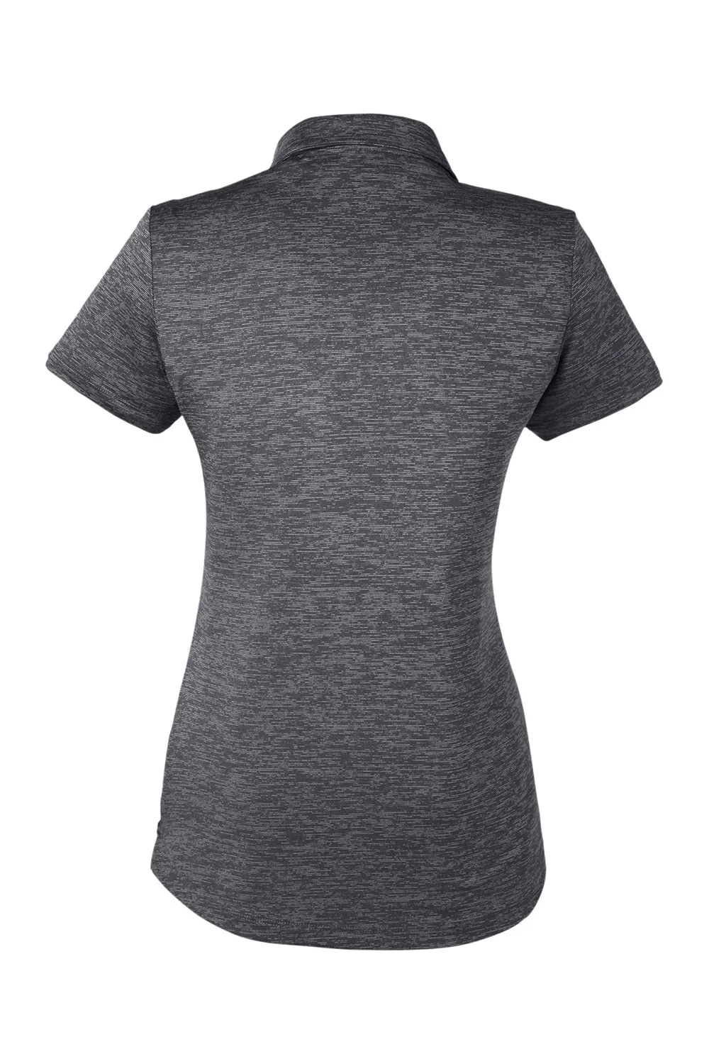 Puma Womens Icon Performance Moisture Wicking Short Sleeve Polo Shirt - Black