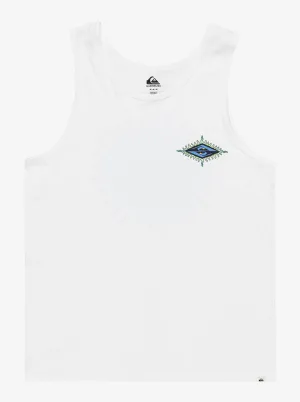 Quiksilver Mens EV Beach Blast Muscle Tank Top - White