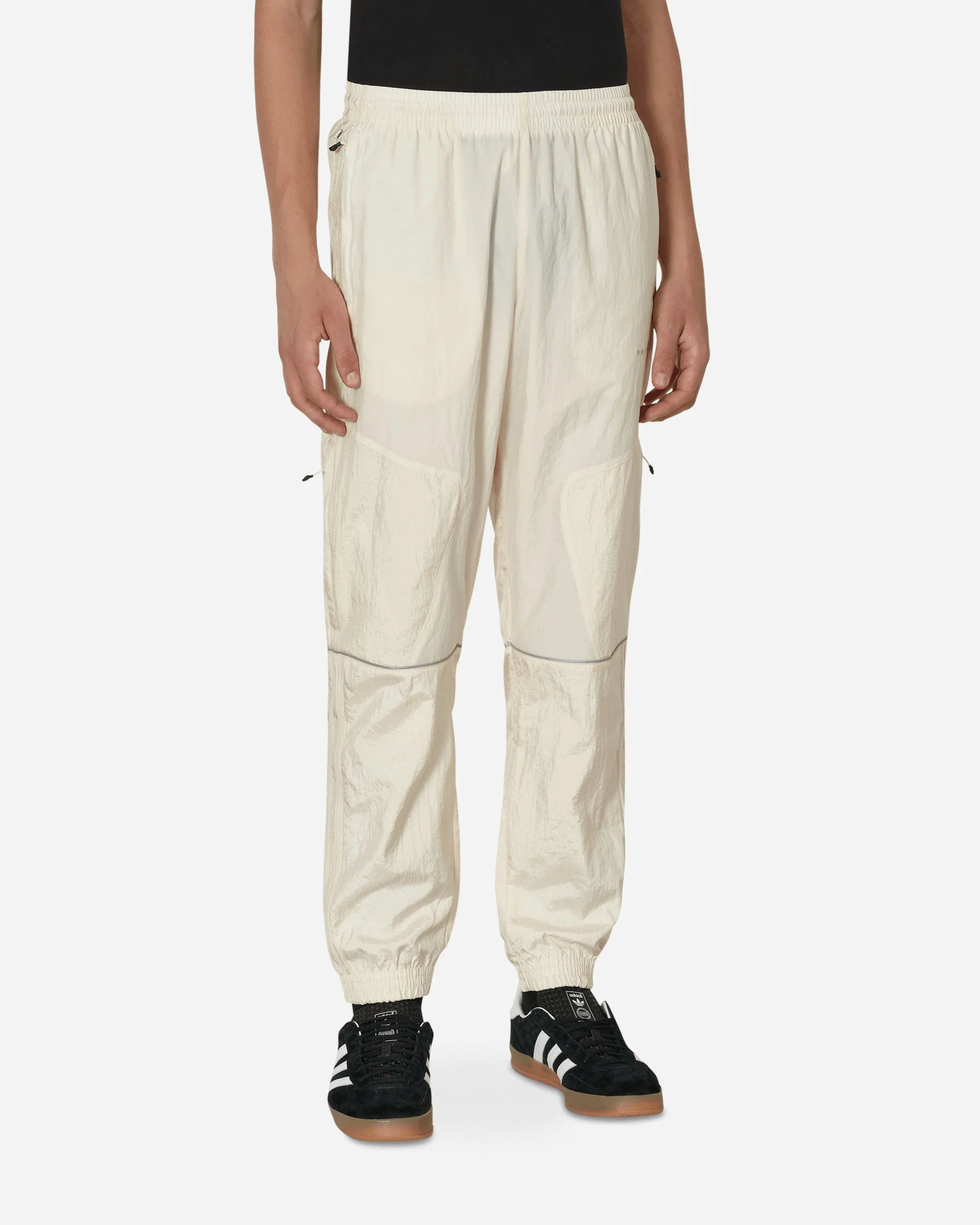 Reveal Material Mix Track Pants White