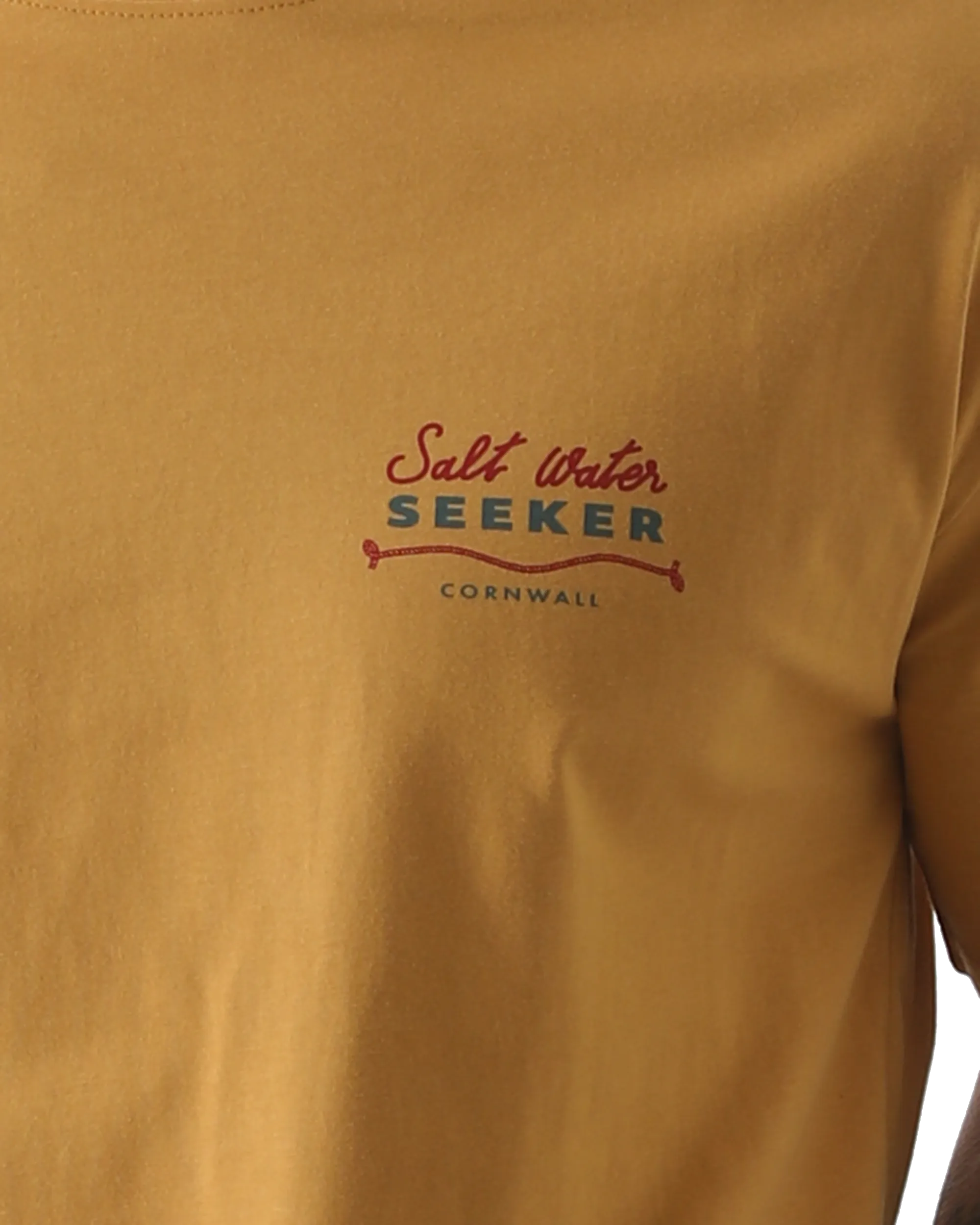 Rodeo Diner T-Shirt in Faded Mustard