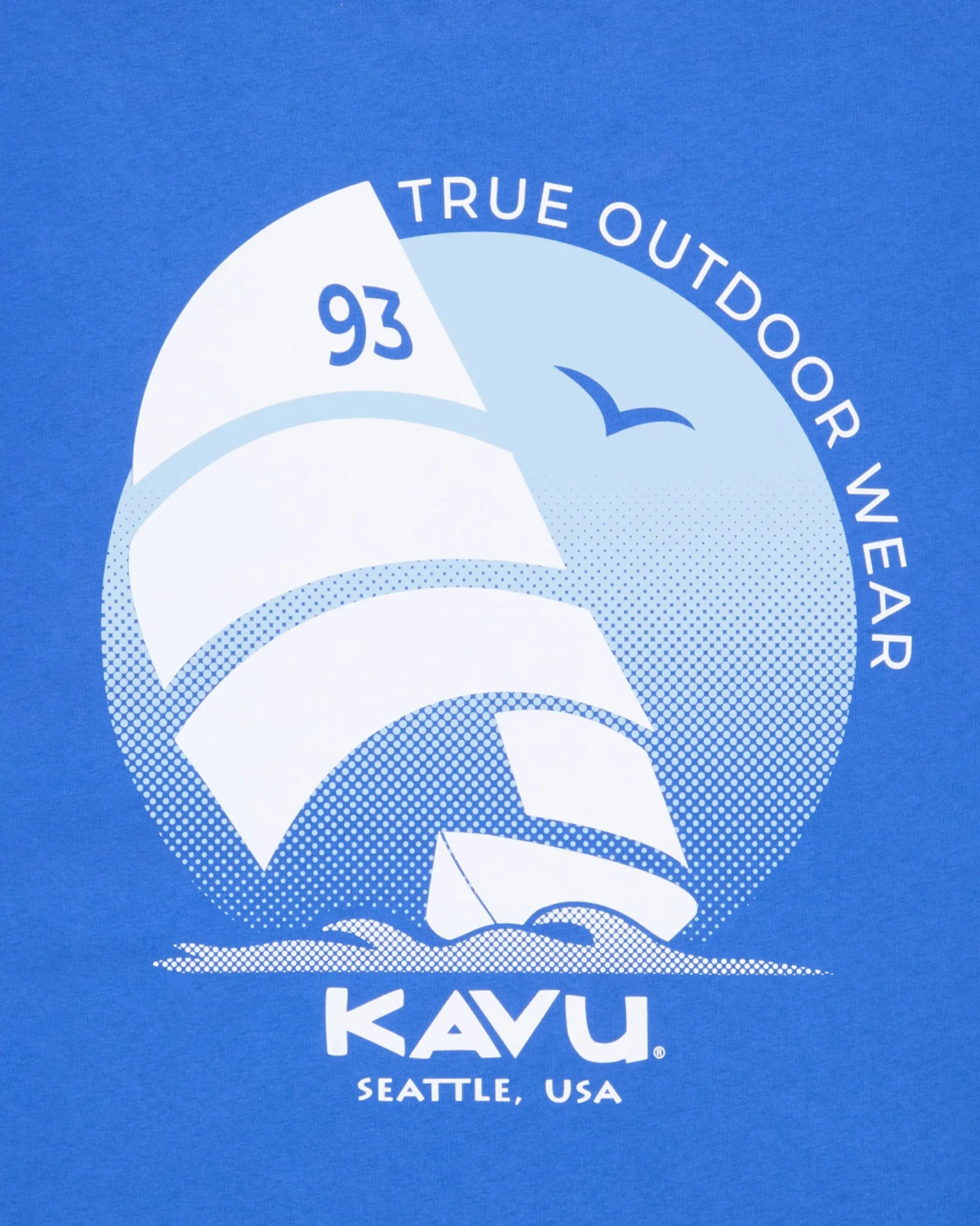 Rudder T-Shirt in Admiral Blue