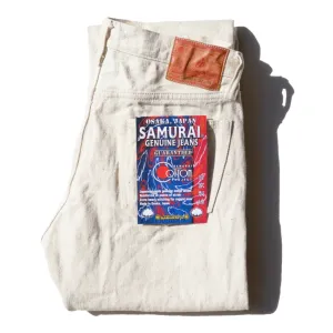 Samurai Jeans S710SC-KI JAPANESE COTTON NATURAL COLOR JEANS
