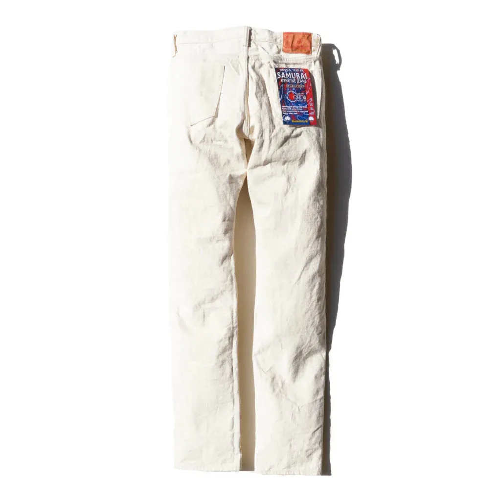 Samurai Jeans S710SC-KI JAPANESE COTTON NATURAL COLOR JEANS