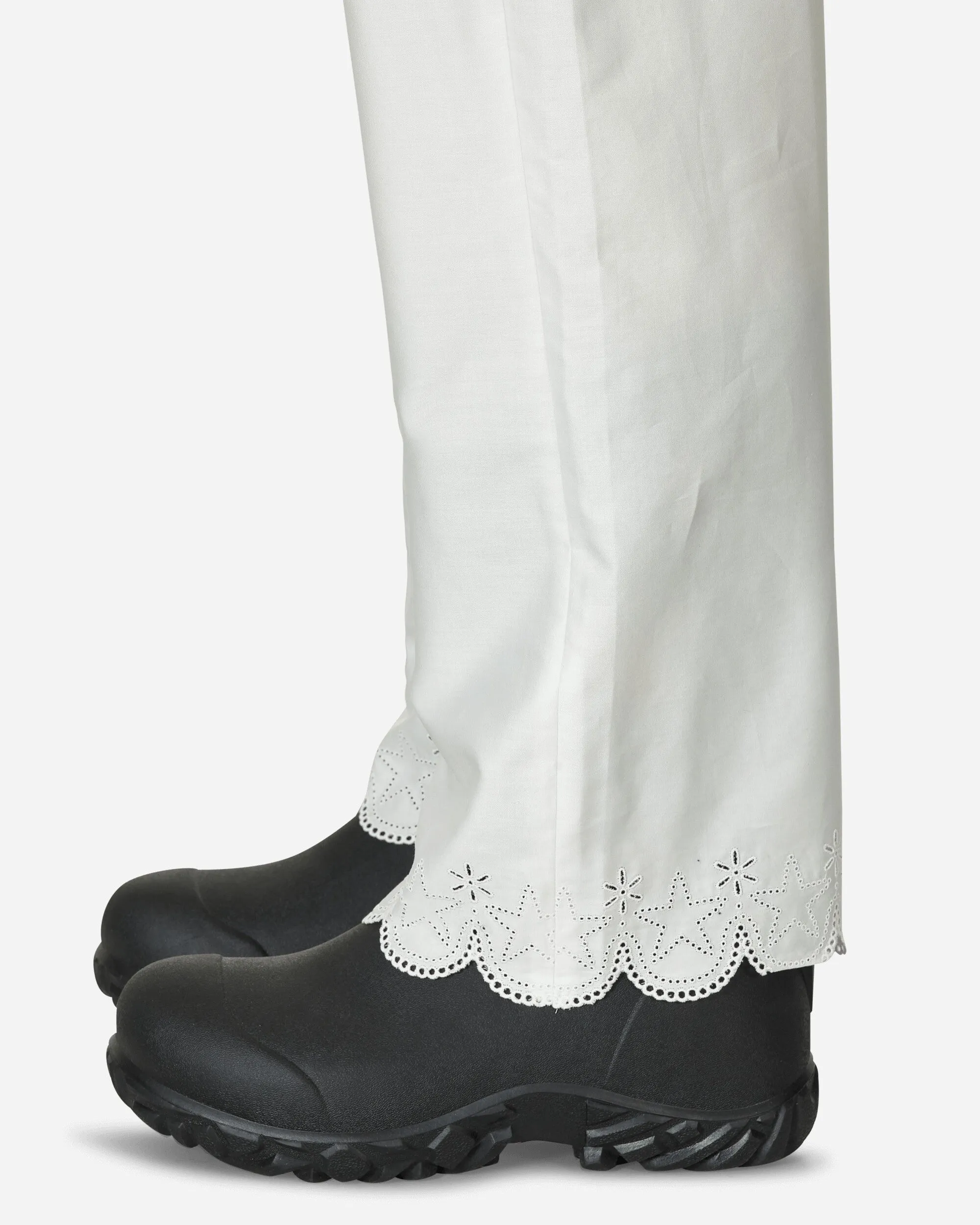 Scalloped Pantalettes White