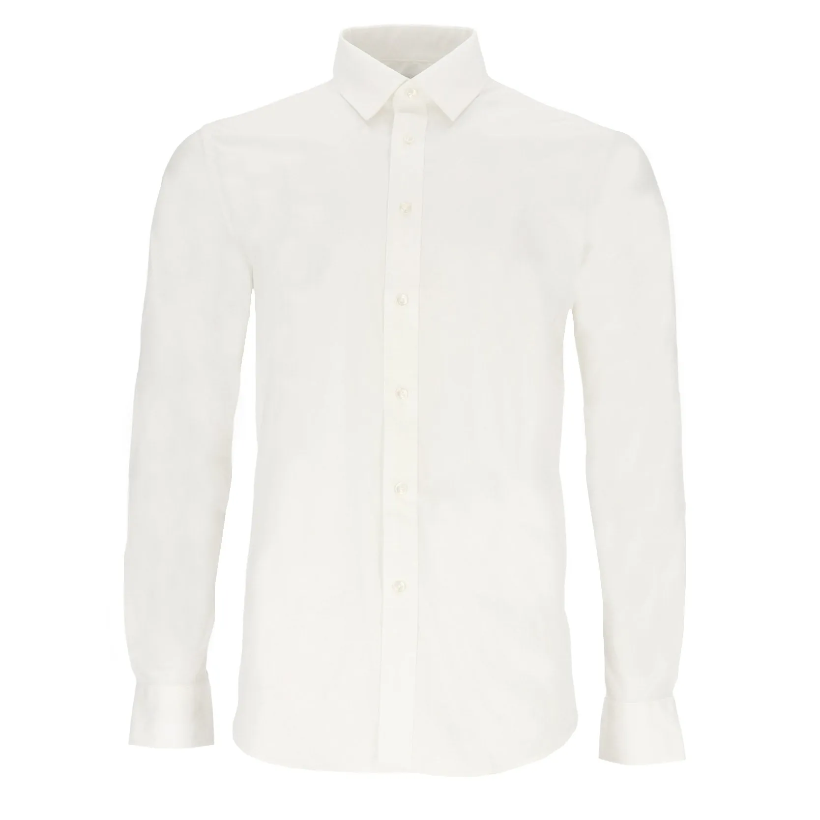 Scotch & Soda Mens White Dress Shirt