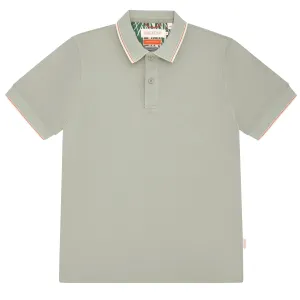 Sealskinz Stalham Polynosic Tipped Collar Polo Shirt Green