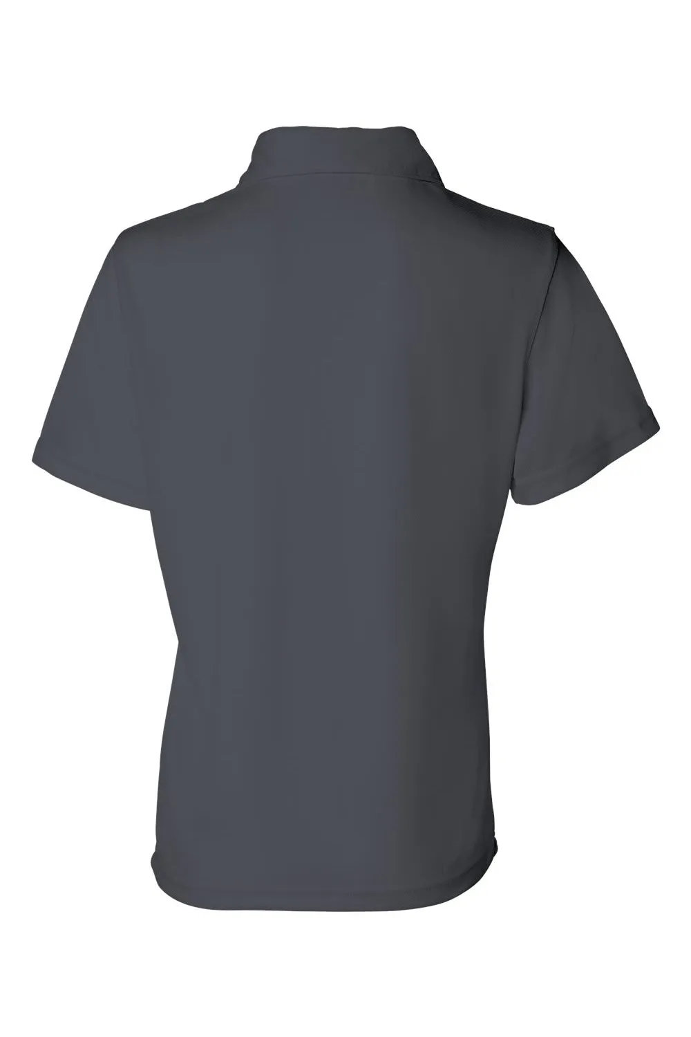 Sierra Pacific Womens Moisture Wicking Mesh Short Sleeve Polo Shirt - Steel Grey