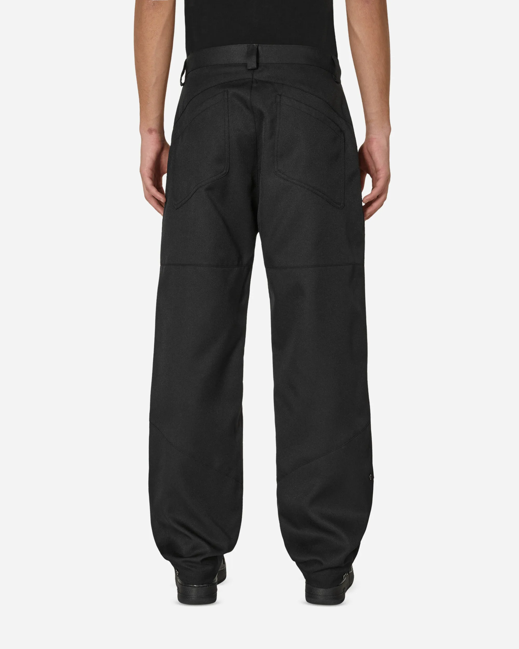 Slam Jam Exclusive Ideal Trousers Black / Red