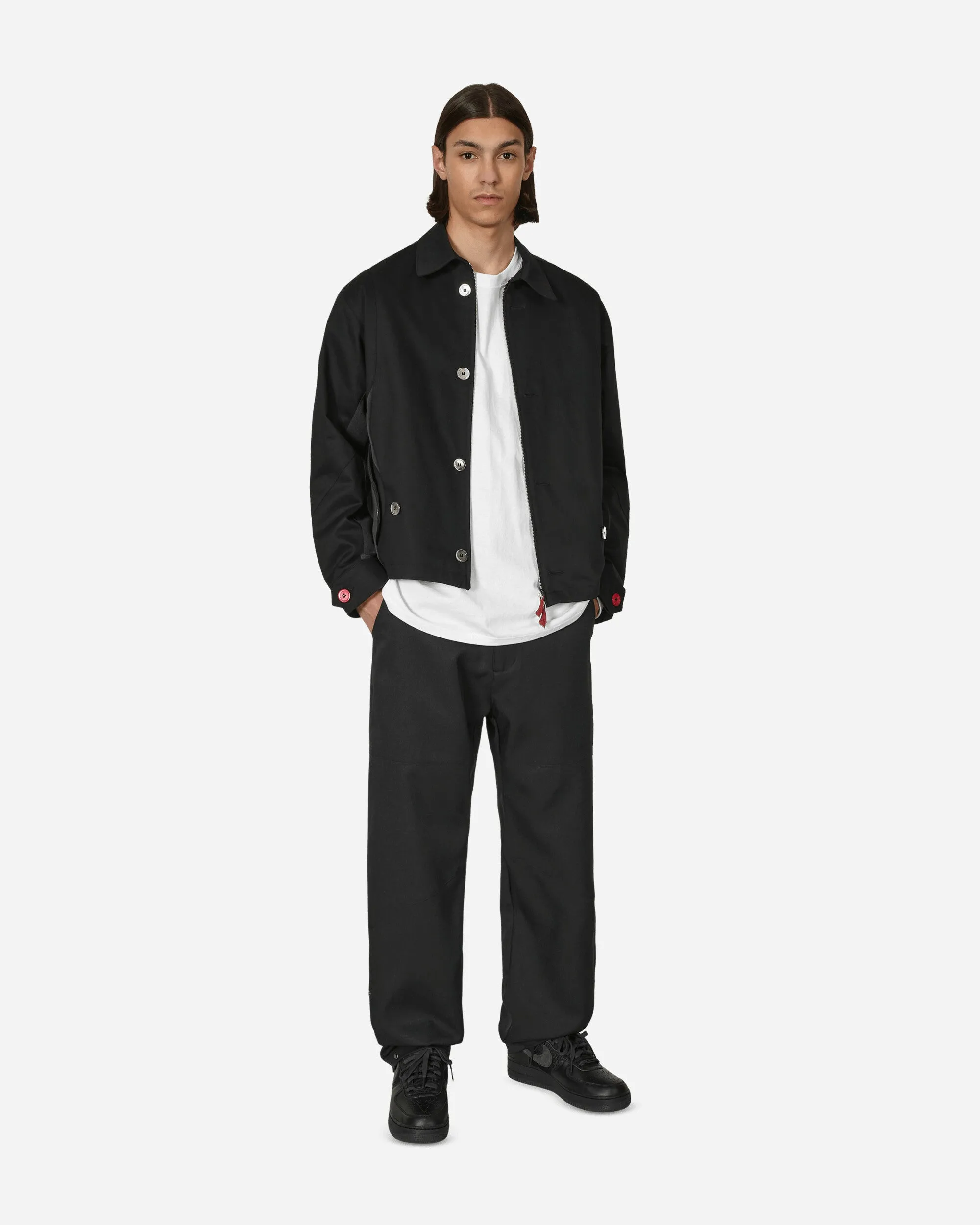 Slam Jam Exclusive Ideal Trousers Black / Red