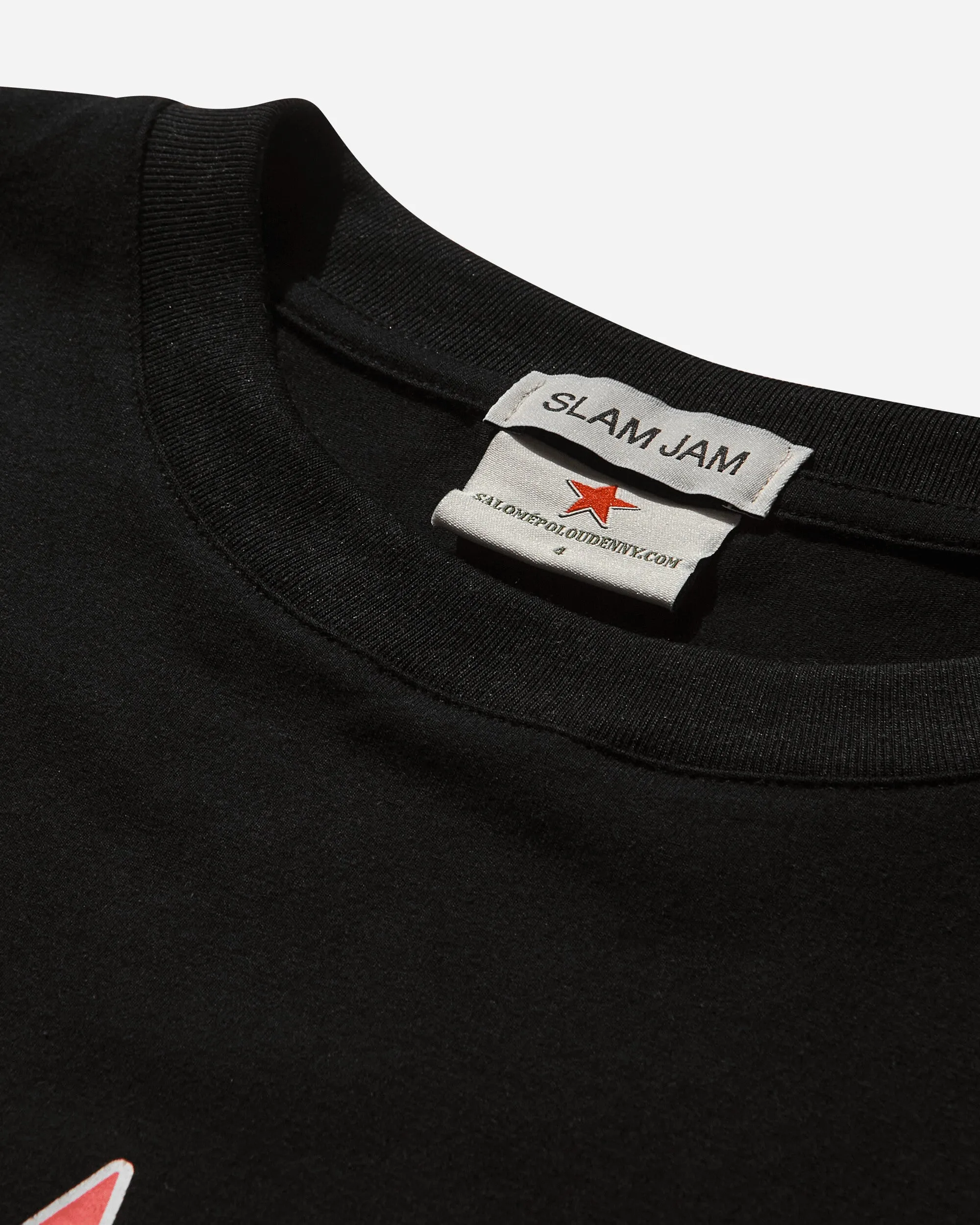 Slam Jam Masturbate T-Shirt Black