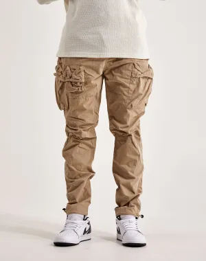 Smoke Rise Utility Peach Nylon Cargo Pants