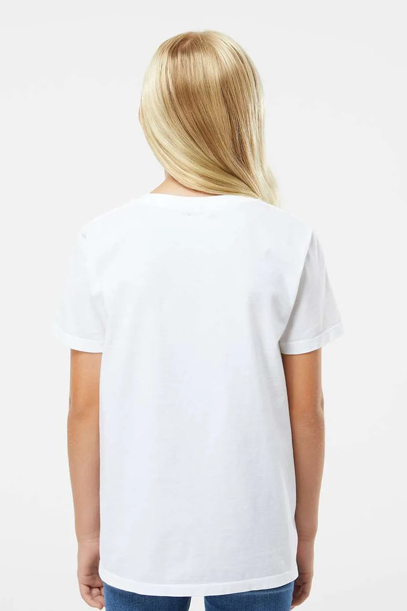 SoftShirts Youth Organic Short Sleeve Crewneck T-Shirt - White