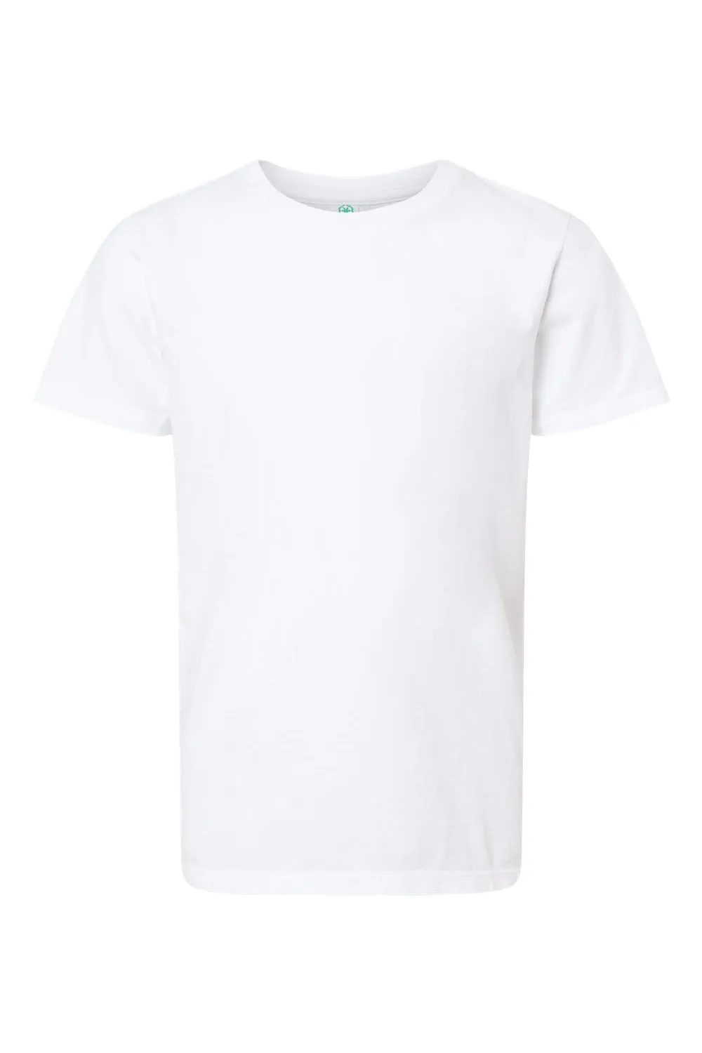 SoftShirts Youth Organic Short Sleeve Crewneck T-Shirt - White