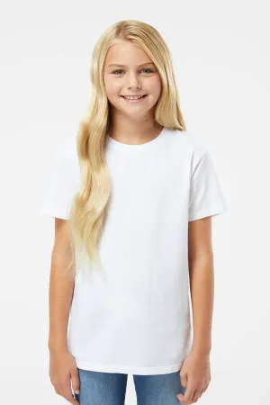 SoftShirts Youth Organic Short Sleeve Crewneck T-Shirt - White
