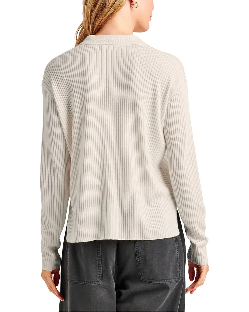 Splendid Georgie Cashmere-Blend Polo Shirt