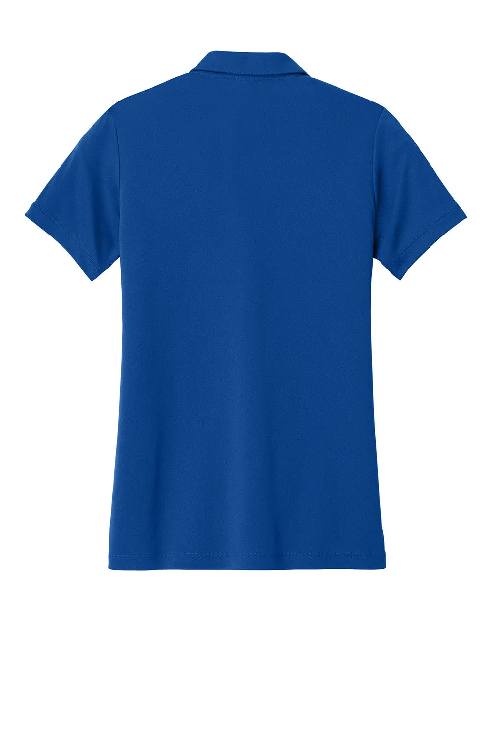 Sport-Tek Womens Moisture Wicking Competitor United Short Sleeve Polo Shirt - True Royal Blue/White