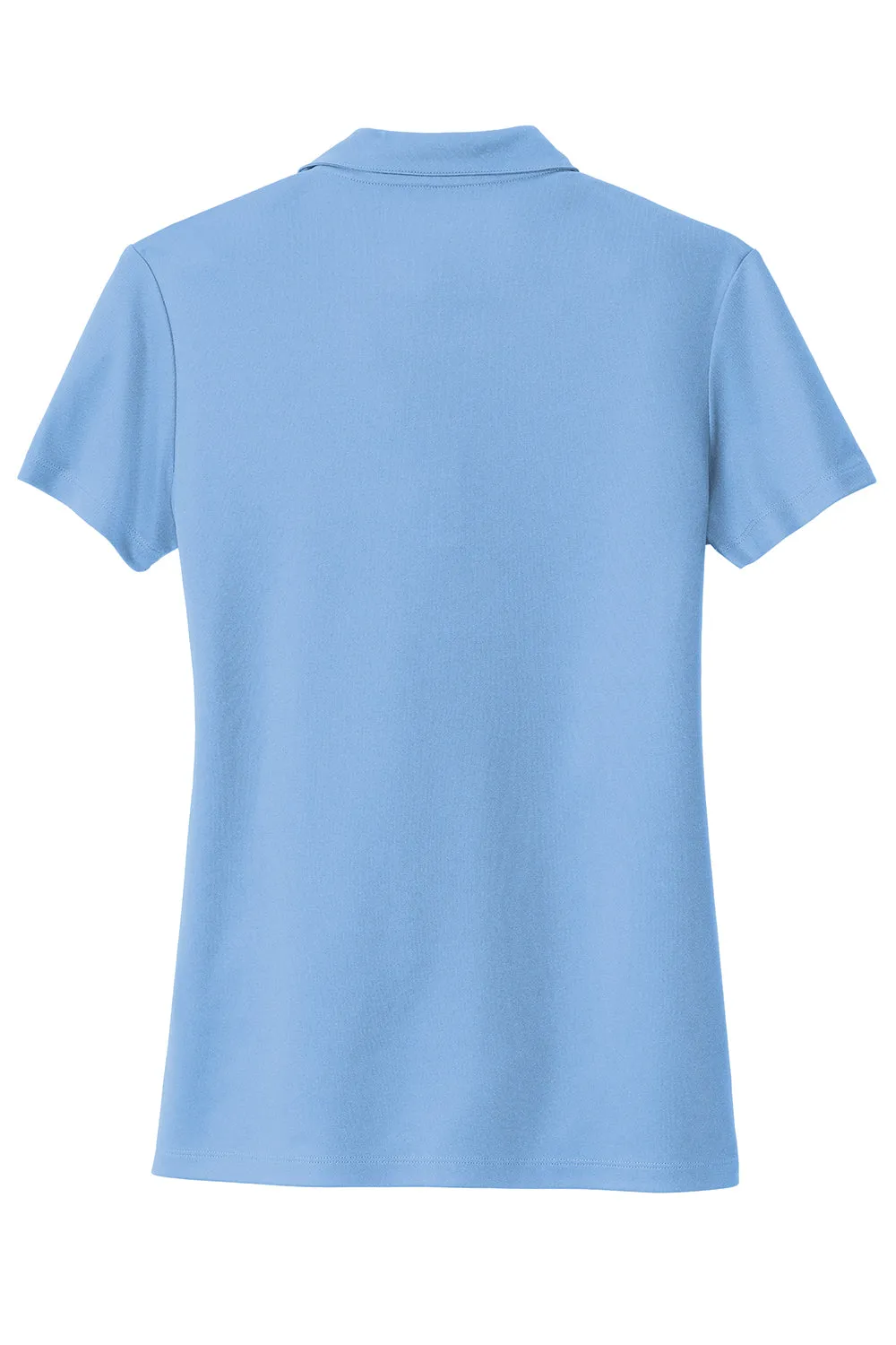 Sport-Tek Womens Moisture Wicking Micropique Short Sleeve Polo Shirt - Carolina Blue