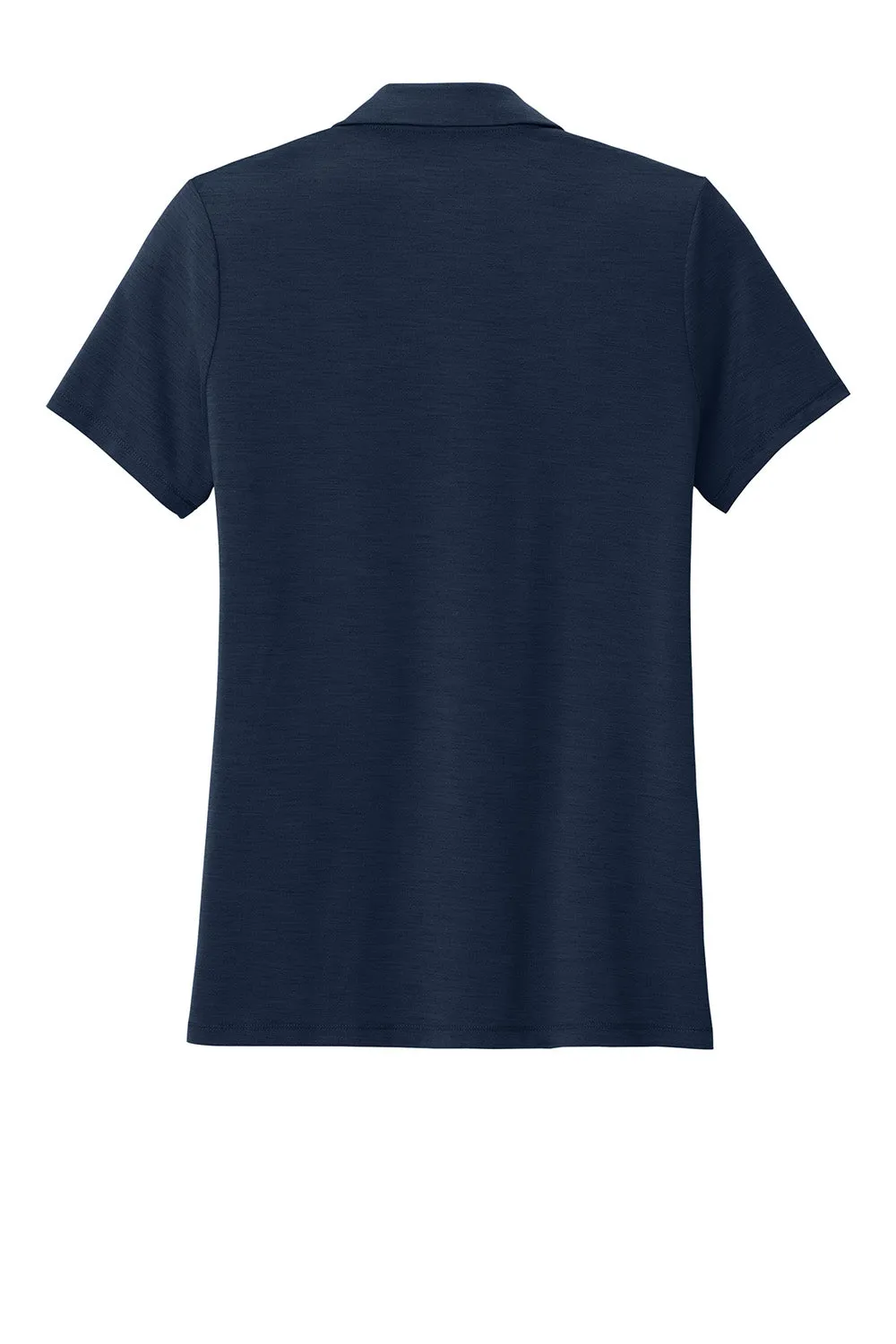 Sport-Tek Womens Versa Moisture Wicking Short Sleeve Polo Shirt - True Navy Blue