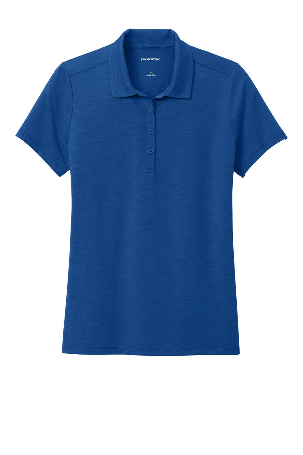Sport-Tek Womens Versa Moisture Wicking Short Sleeve Polo Shirt - True Royal Blue