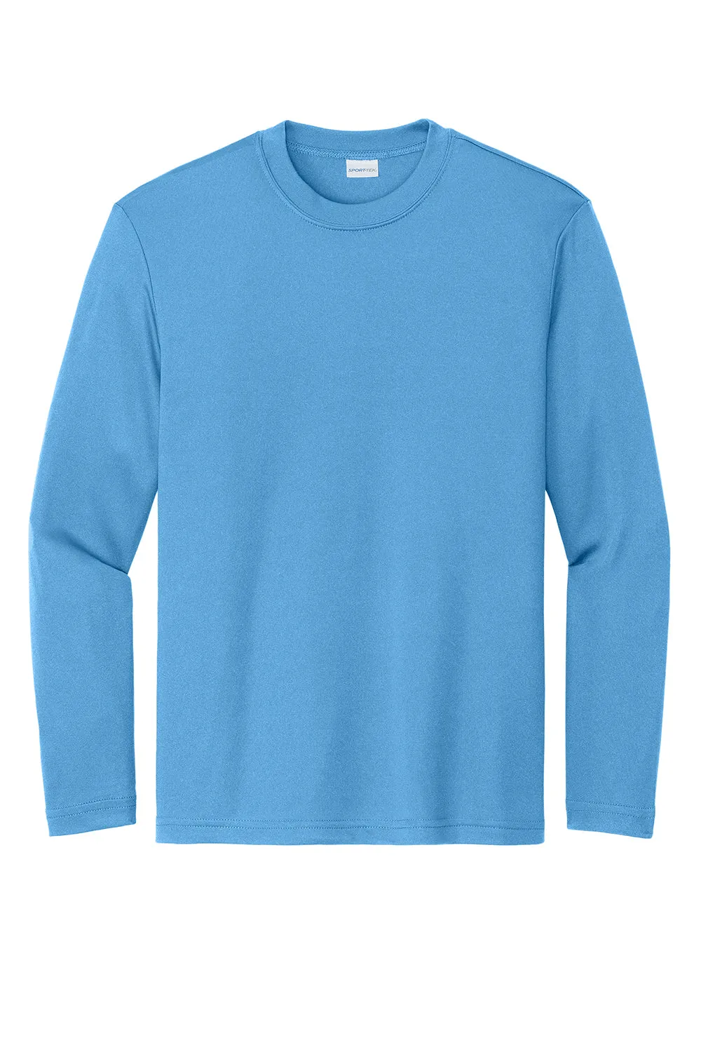 Sport-Tek Youth Competitor Moisture Wicking Long Sleeve Crewneck T-Shirt - Carolina Blue