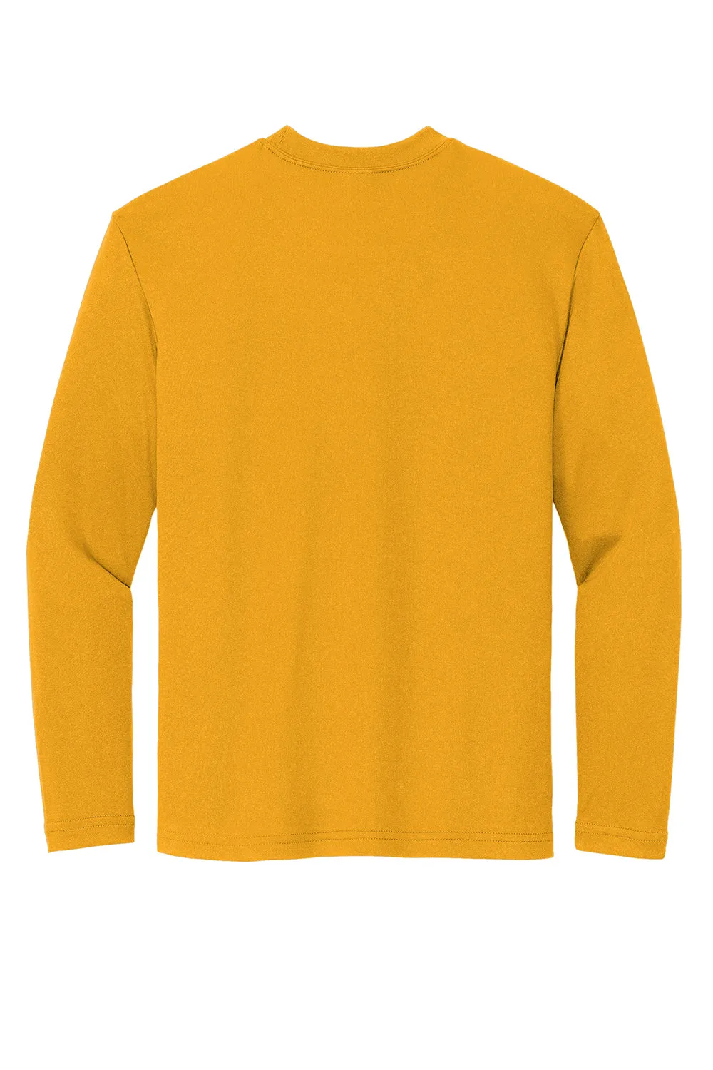 Sport-Tek Youth Competitor Moisture Wicking Long Sleeve Crewneck T-Shirt - Gold