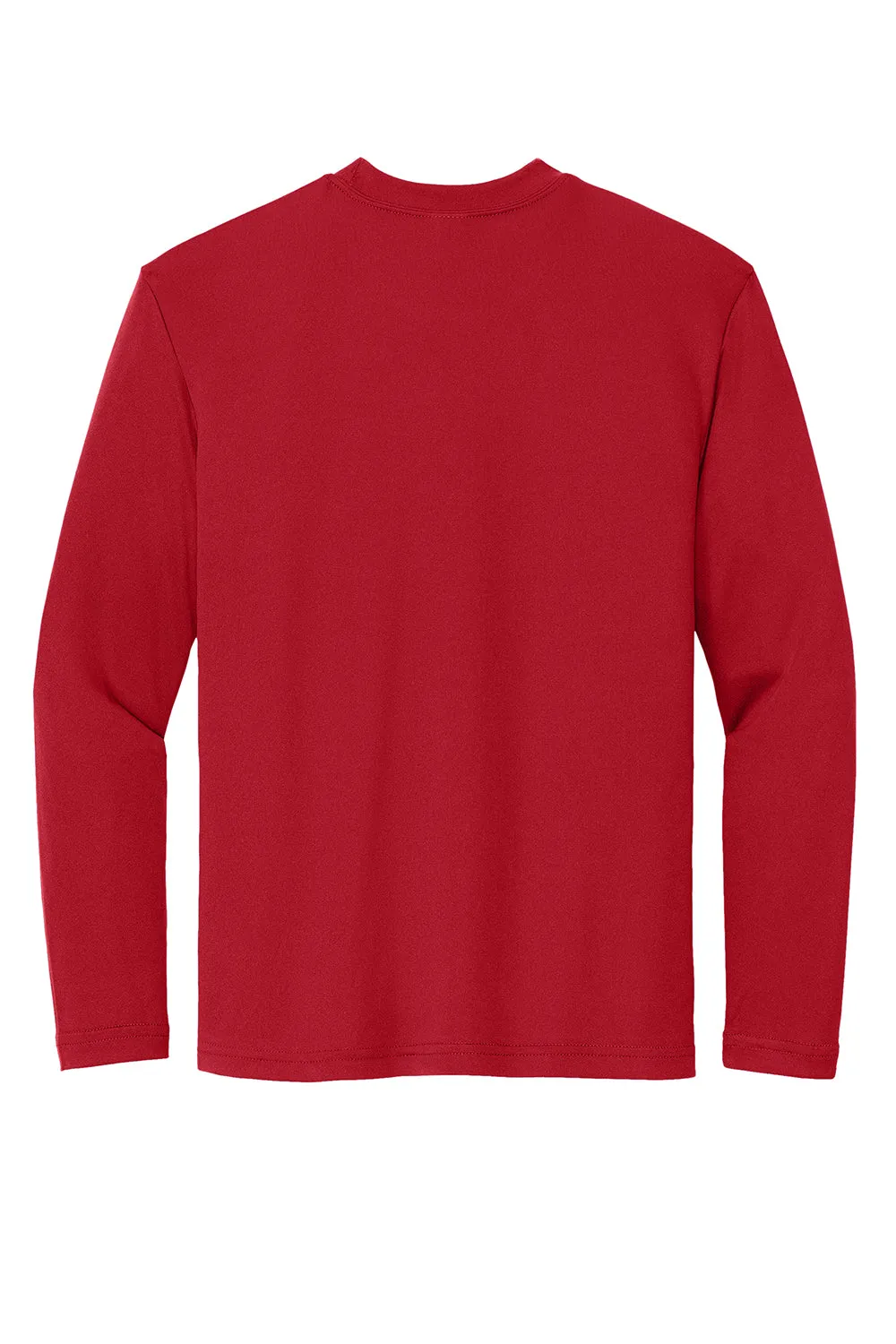 Sport-Tek Youth Competitor Moisture Wicking Long Sleeve Crewneck T-Shirt - True Red