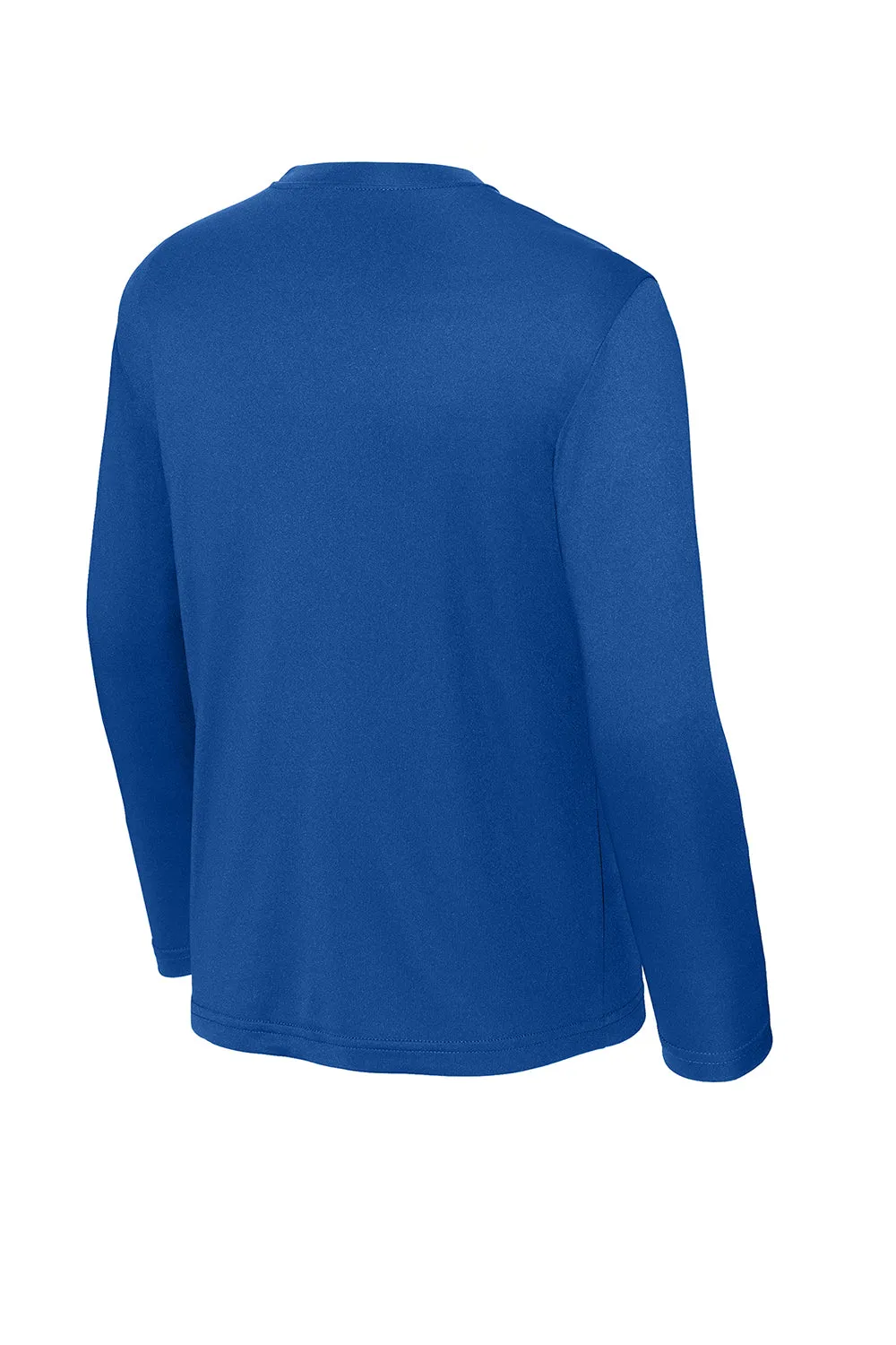 Sport-Tek Youth Competitor Moisture Wicking Long Sleeve Crewneck T-Shirt - True Royal Blue