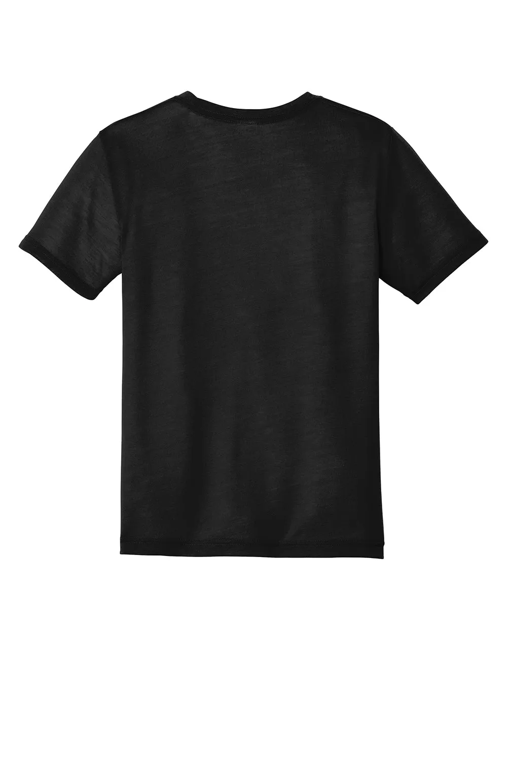 Sport-Tek Youth Competitor Moisture Wicking Short Sleeve Crewneck T-Shirt - Black - Closeout