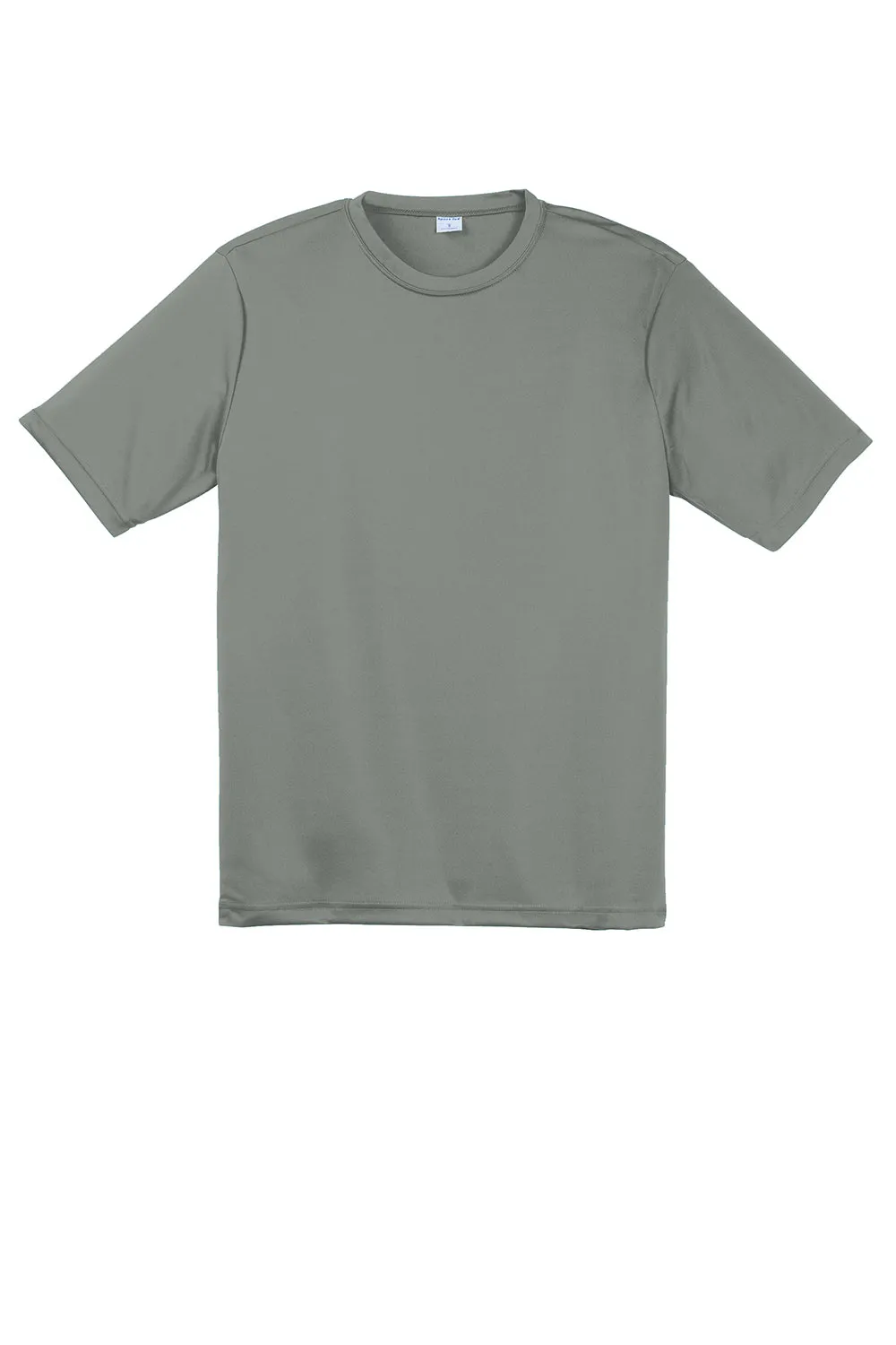 Sport-Tek Youth Competitor Moisture Wicking Short Sleeve Crewneck T-Shirt - Concrete Grey
