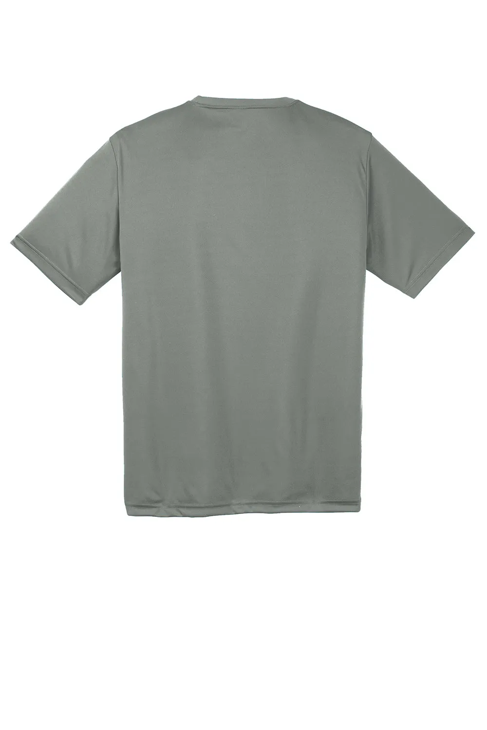 Sport-Tek Youth Competitor Moisture Wicking Short Sleeve Crewneck T-Shirt - Concrete Grey