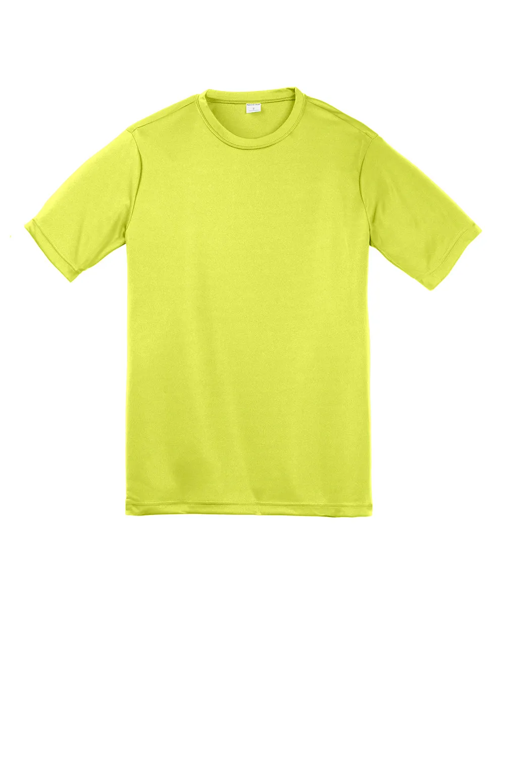 Sport-Tek Youth Competitor Moisture Wicking Short Sleeve Crewneck T-Shirt - Neon Yellow