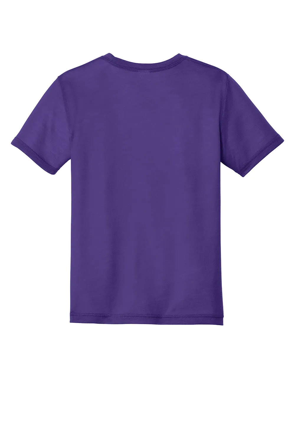 Sport-Tek Youth Competitor Moisture Wicking Short Sleeve Crewneck T-Shirt - Purple - Closeout