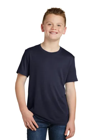 Sport-Tek Youth Competitor Moisture Wicking Short Sleeve Crewneck T-Shirt - True Navy Blue - Closeout