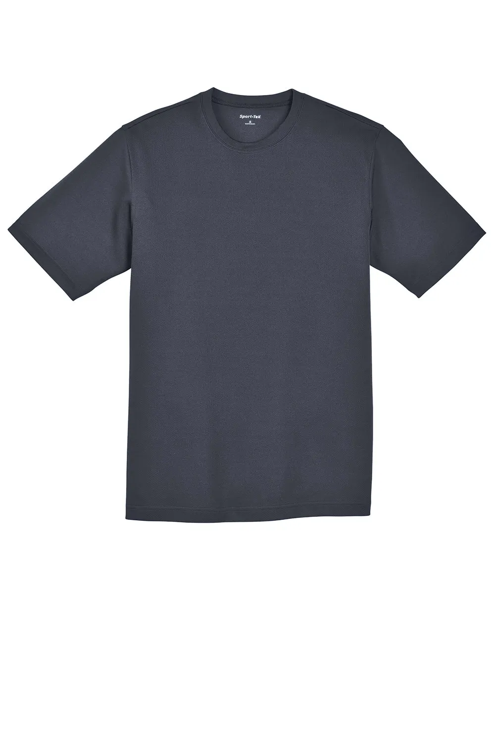 Sport-Tek Youth RacerMesh Moisture Wicking Short Sleeve Crewneck T-Shirt - Graphite Grey - Closeout