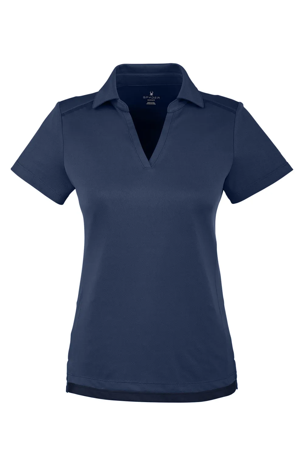 Spyder Womens Freestyle Short Sleeve Polo Shirt - Frontier Blue