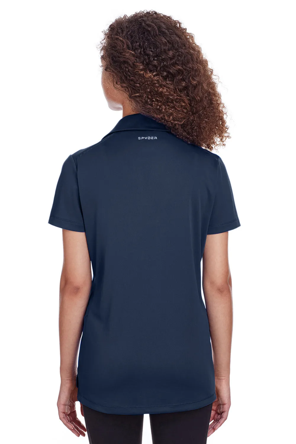Spyder Womens Freestyle Short Sleeve Polo Shirt - Frontier Blue