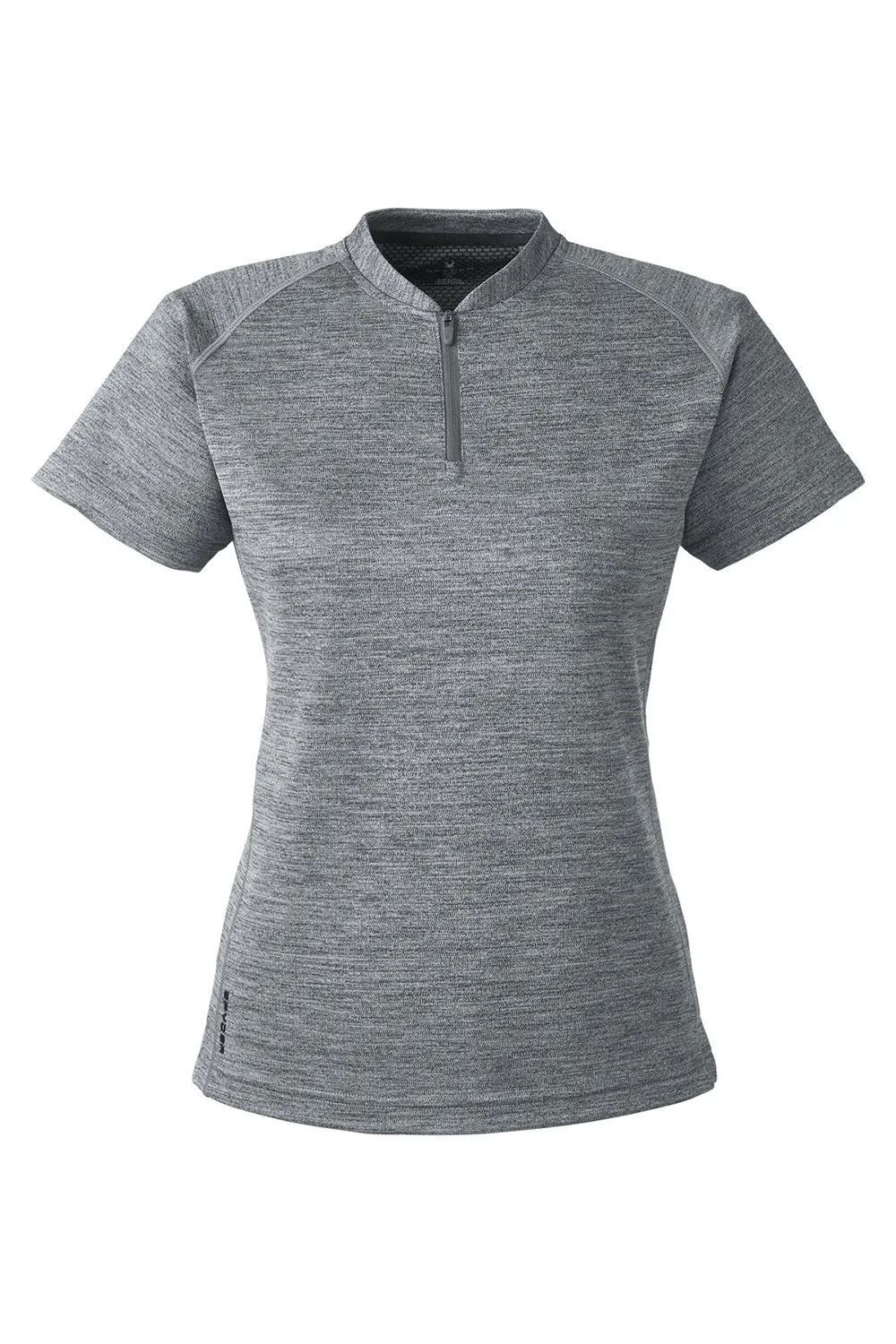 Spyder Womens Mission Blade Short Sleeve Polo Shirt - Polar Grey