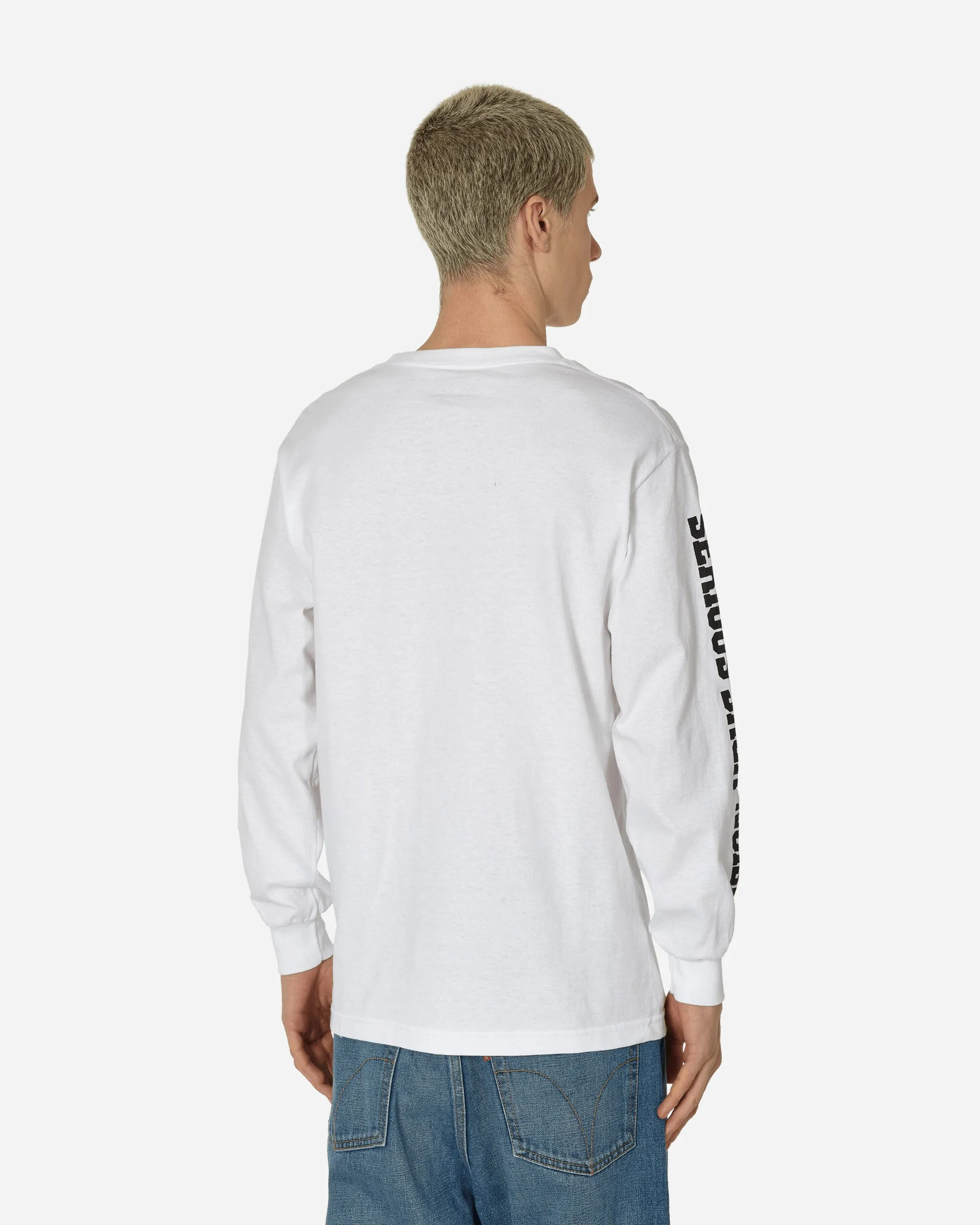 Statue Longsleeve T-Shirt White