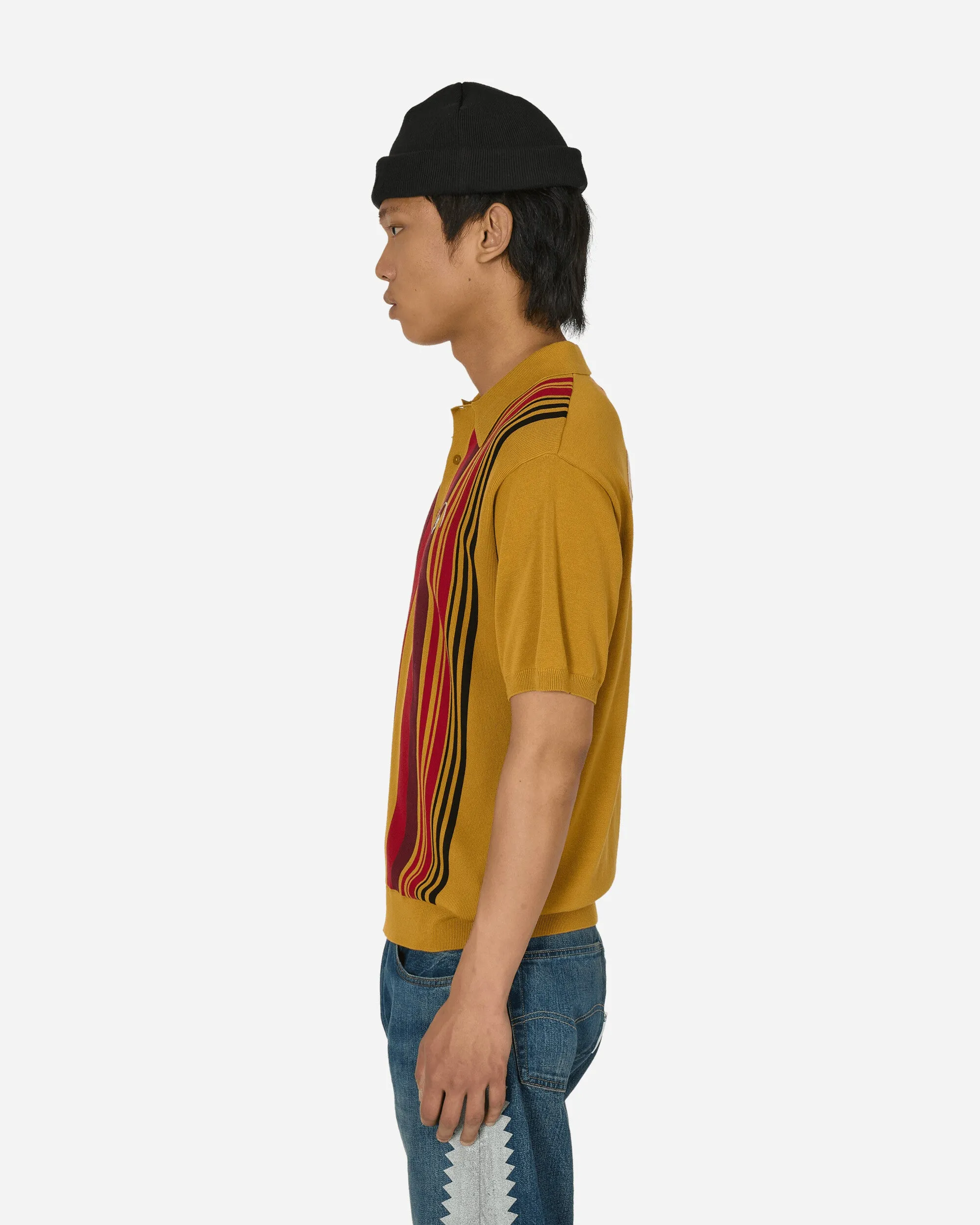 Stay Sick Polo Sweater Yellow