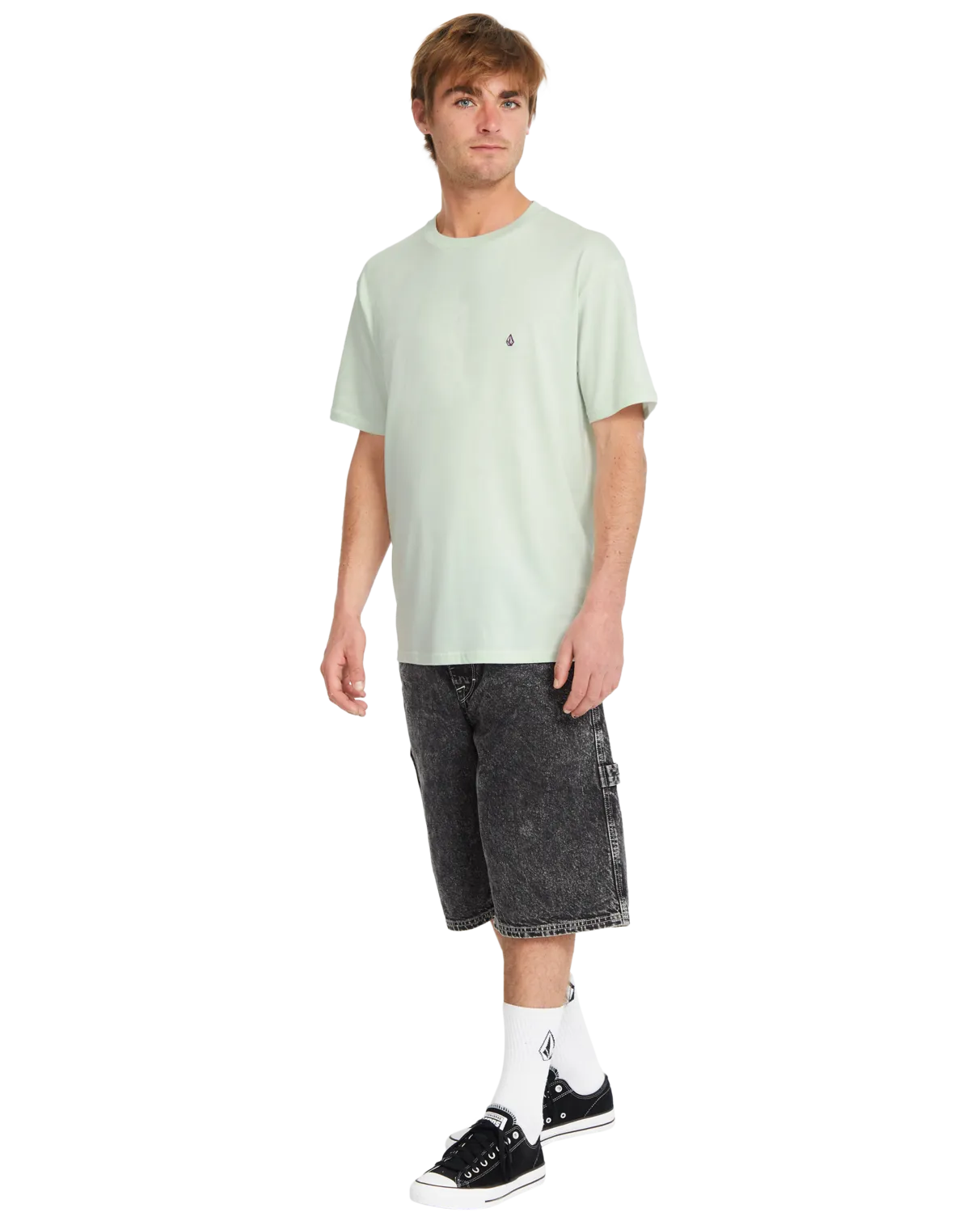 Stone Blanks T-Shirt in Carolina Blue