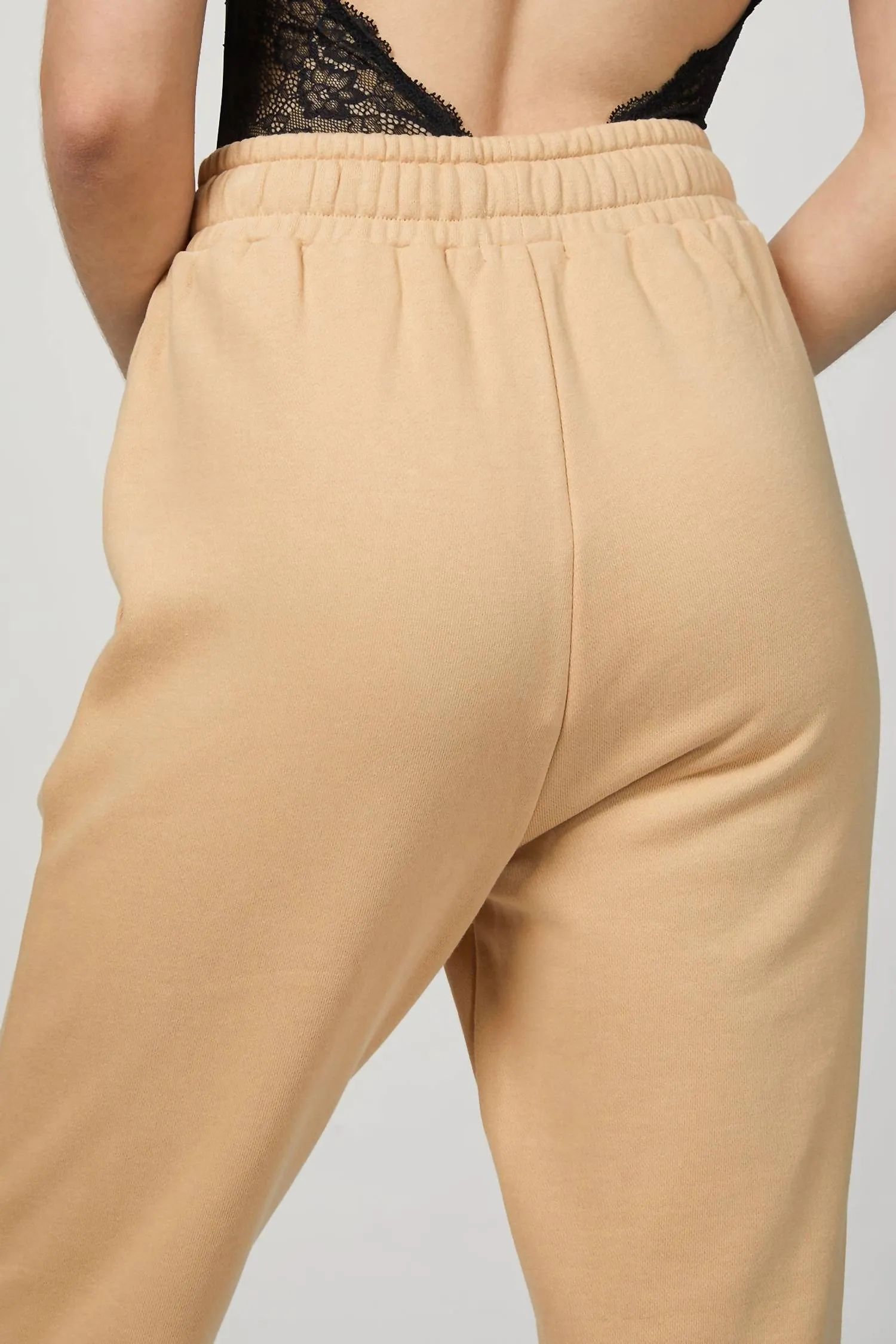 Sweatpants Jogger In Tan
