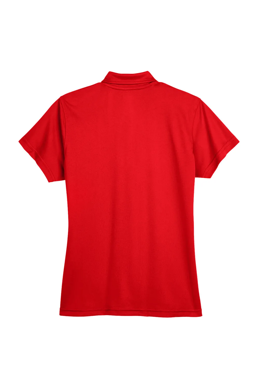 Team 365 Womens Command Performance Moisture Wicking Short Sleeve Polo Shirt - Red