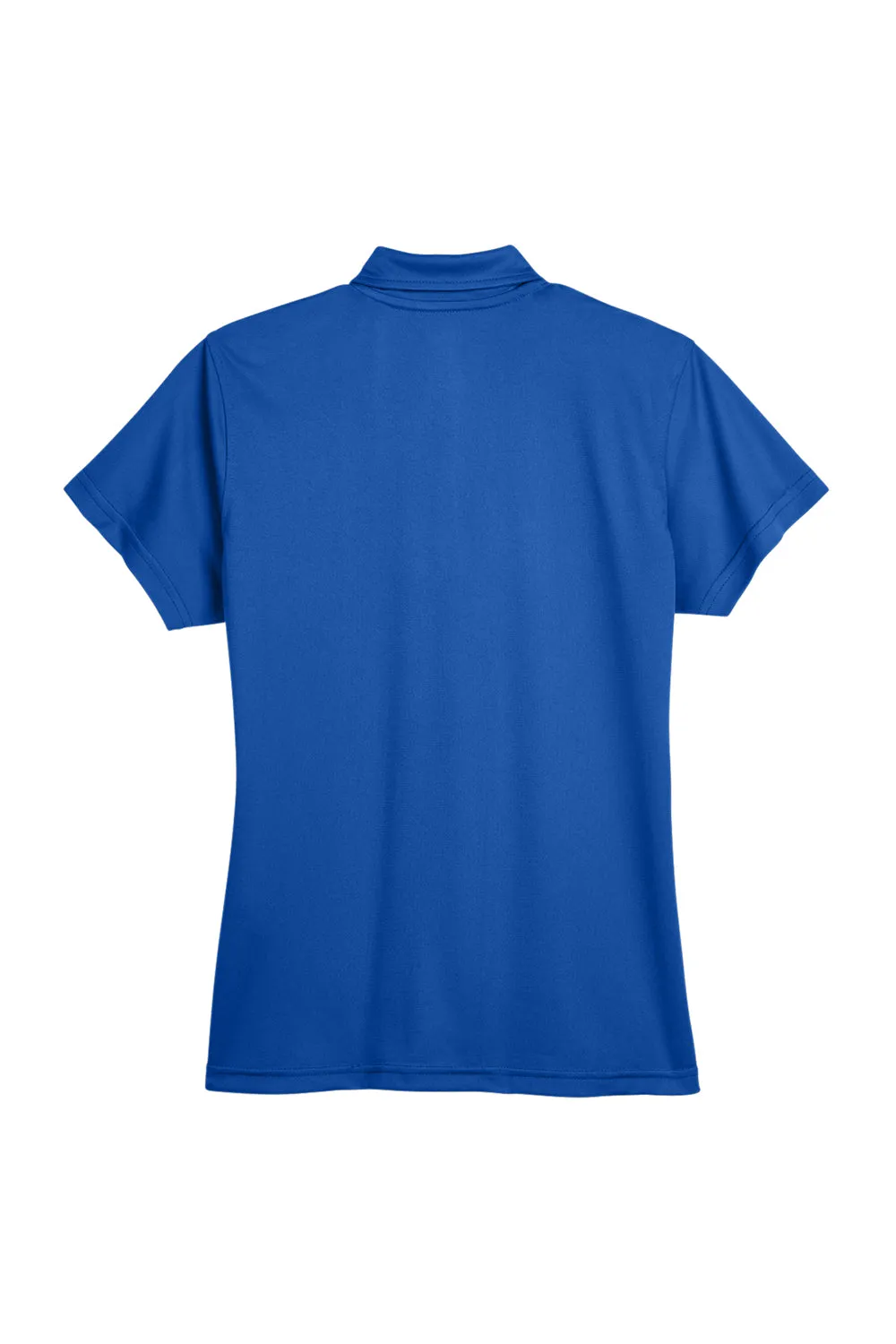 Team 365 Womens Command Performance Moisture Wicking Short Sleeve Polo Shirt - Royal Blue