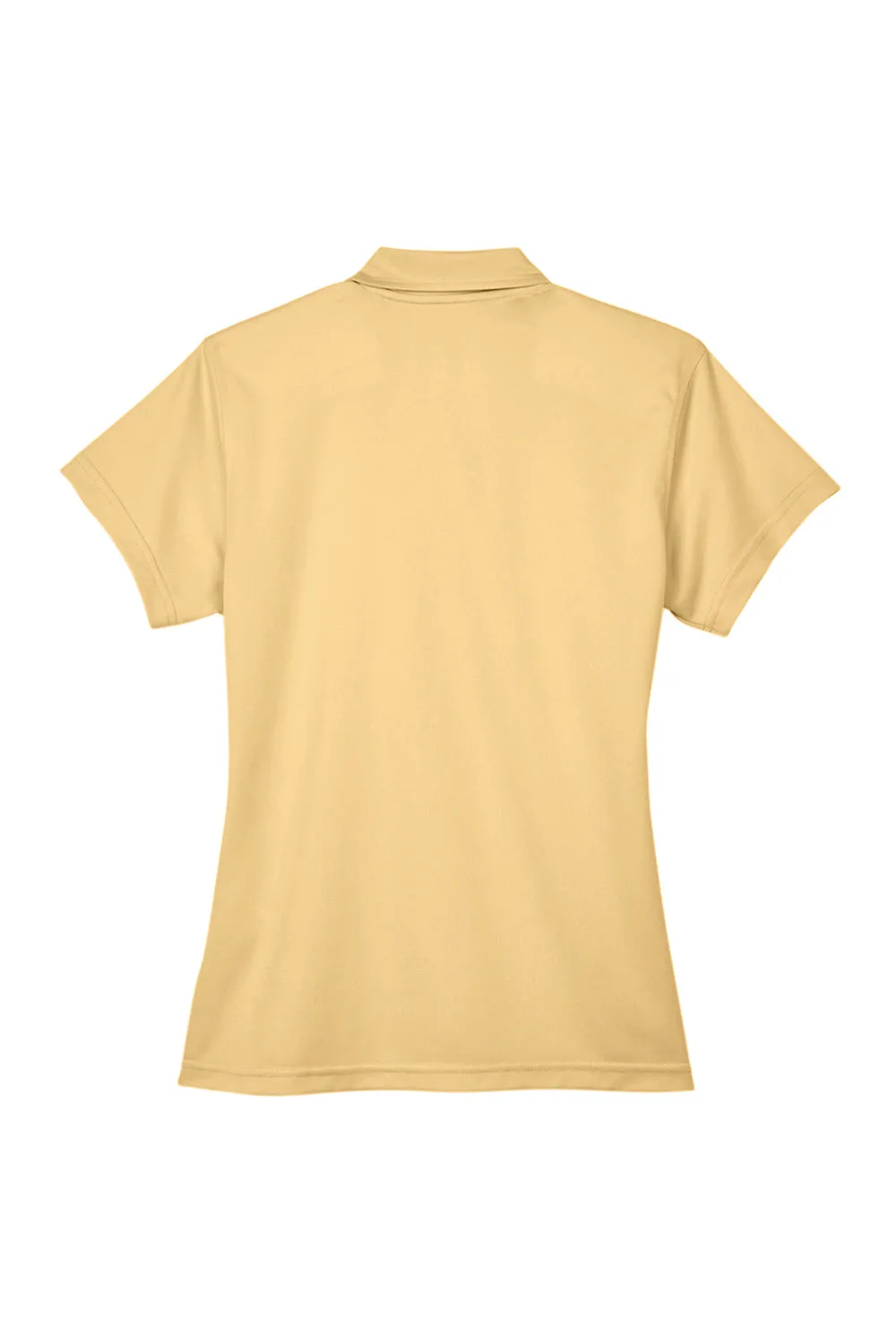 Team 365 Womens Command Performance Moisture Wicking Short Sleeve Polo Shirt - Vegas Gold