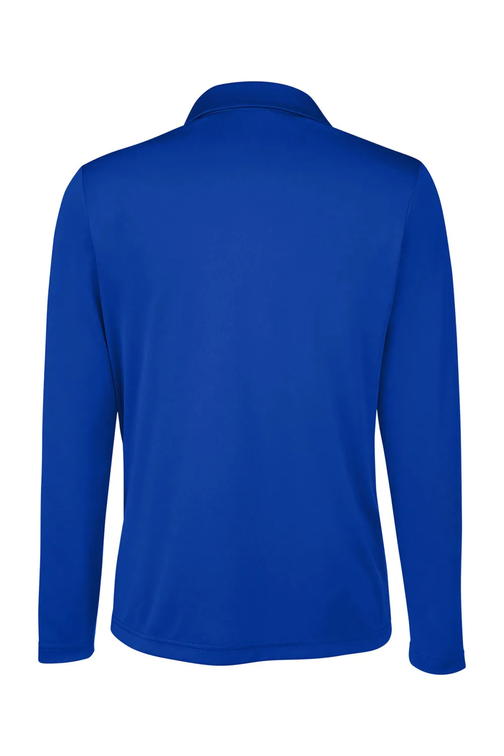 Team 365 Womens Zone Sonic Moisture Wicking Long Sleeve Polo Shirt - Royal Blue