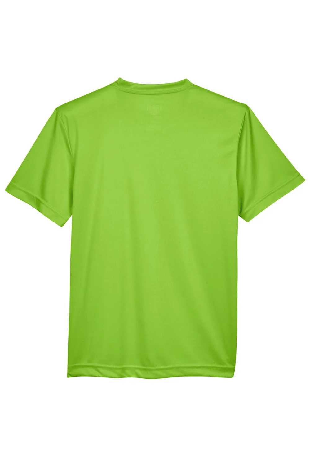 Team 365 Youth Zone Performance Moisture Wicking Short Sleeve Crewneck T-Shirt - Acid Green
